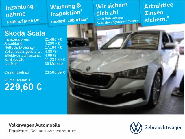 Skoda Scala 46.282 km 21.480 € Frankfurt 60326