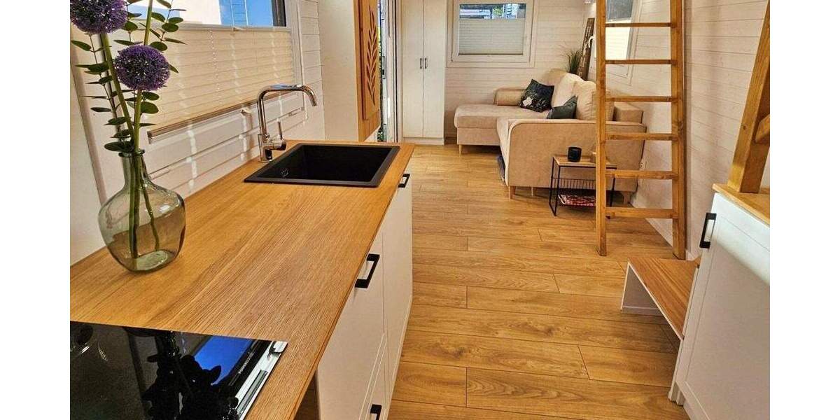 Für Individualisten - Grundstück mit Bachlauf und Tinyhaus 1 zimmer