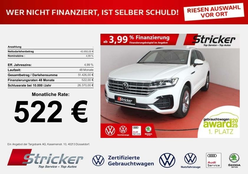 VW Touareg 38.127 km 43.949 &euro; Detmold 32760