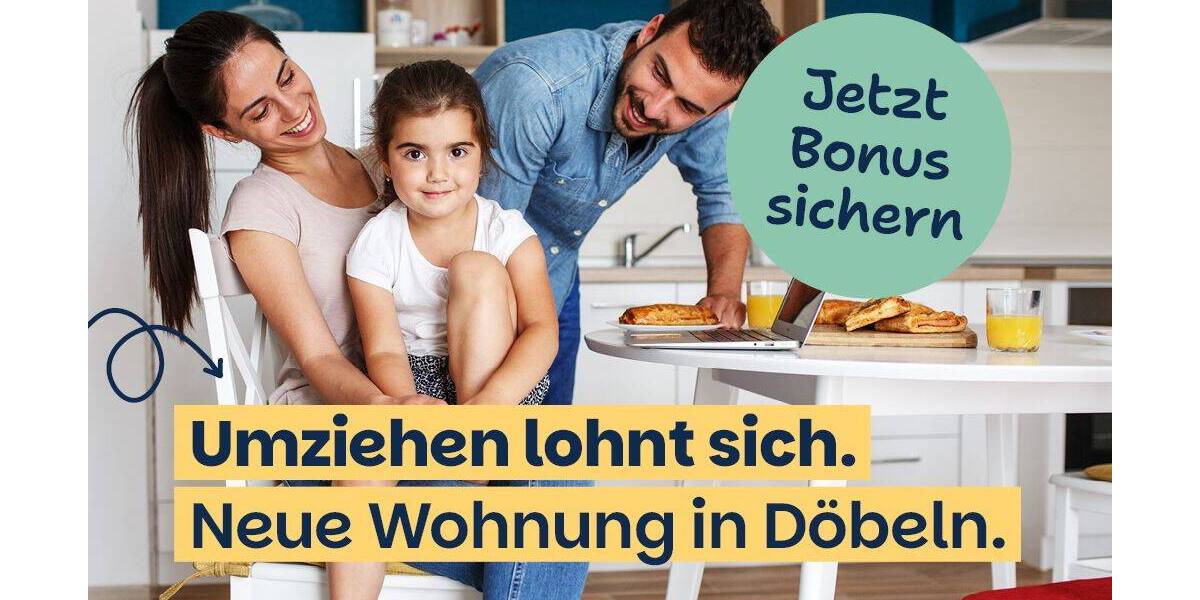 Etagenwohnung Döbeln Pommlitz - 3 Zimmer, 60 m&sup2;, 305&euro; | Angebot:26658235
