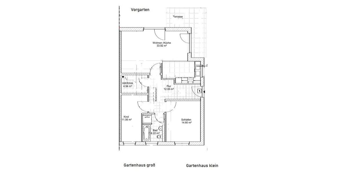 Doppelhaushälfte Neuruppin - 3 Zimmer, 90 m&sup2;, 1.300&euro; | Angebot:26243204