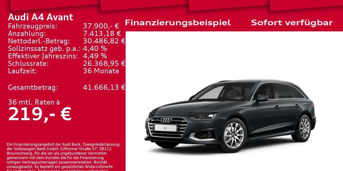 Audi A4 3.151 km 37.900 &euro; Berlin 12489