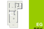 Etagenwohnung Ingolstadt Münchener Straße - 2 Zimmer, 68 m&sup2;, 1.223&euro; | Angebot:26819767
