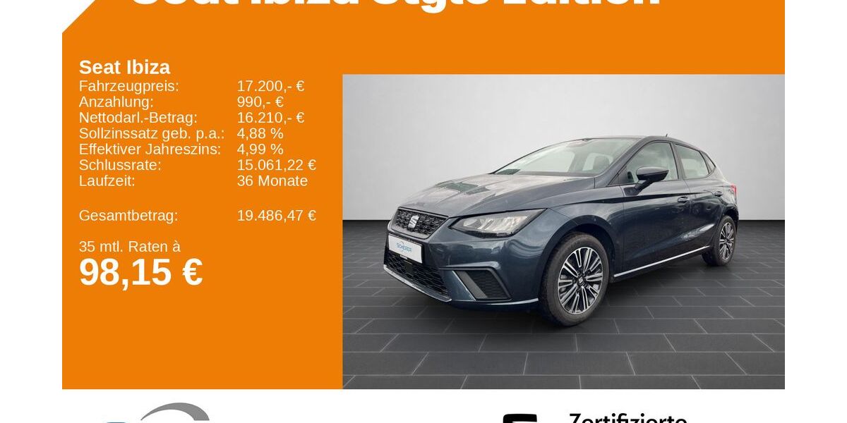 Seat Ibiza 33.900 km 17.200 &euro; Mayen 56727