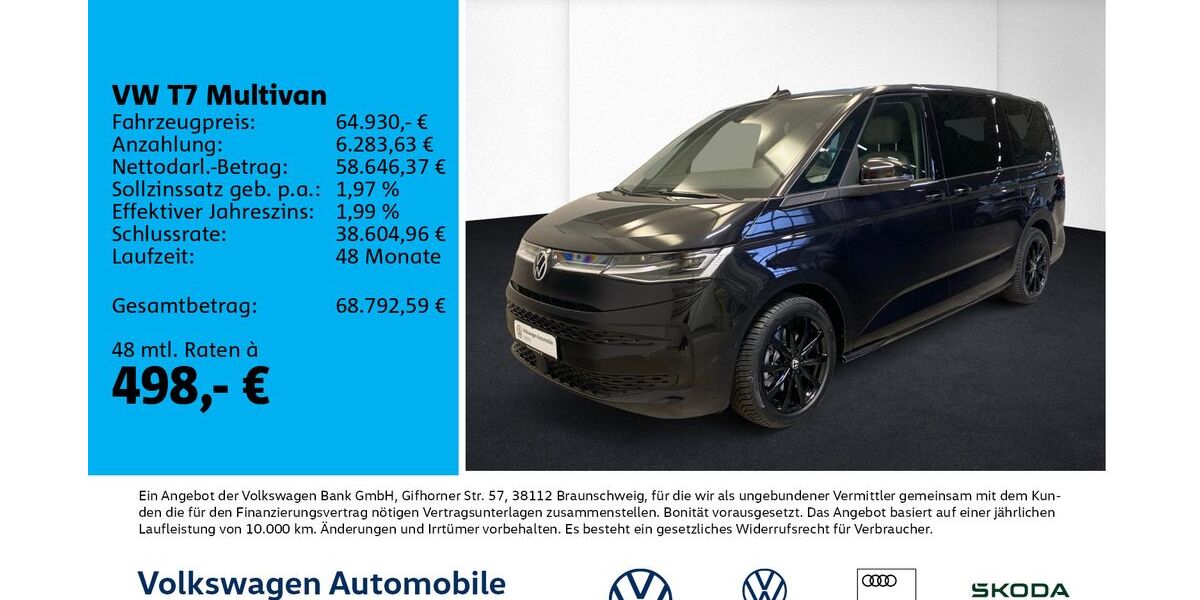 VW T7 Multivan 15.000 km 64.930 &euro; Leipzig 04178