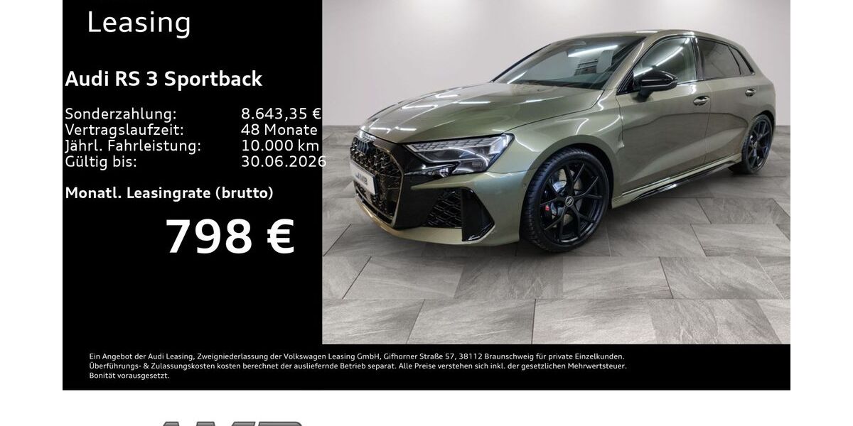 Audi RS3 2.000 km 76.440 &euro; Borna 04552
