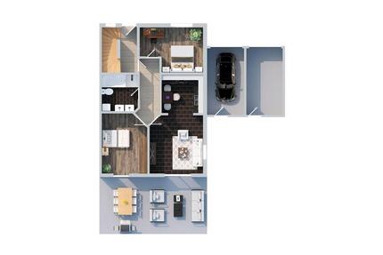 3-Zimmer Wohnung mit Garten