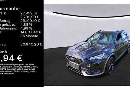 Cupra Formentor 25.100 km 27.999 &euro; Linsengericht 63589