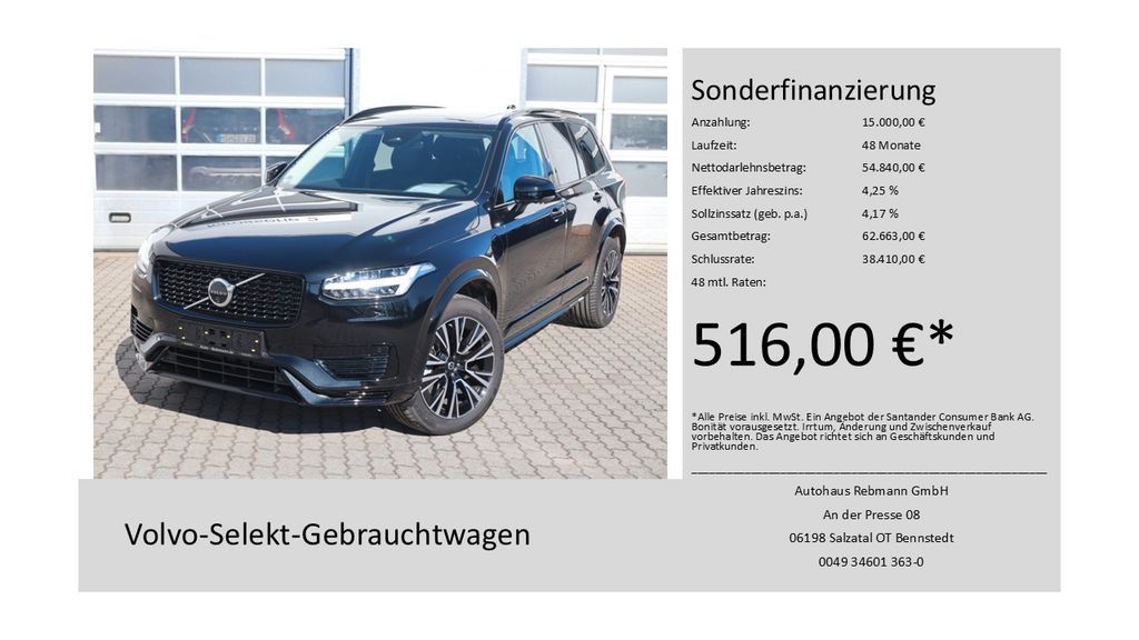 Volvo XC90 14.530 km 70.890 &euro; Salzatal OT Bennstedt 06198