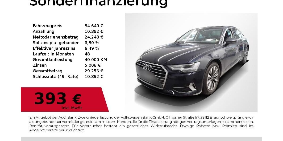 Audi A6 97.800 km 34.640 &euro; Nürnberg 90411