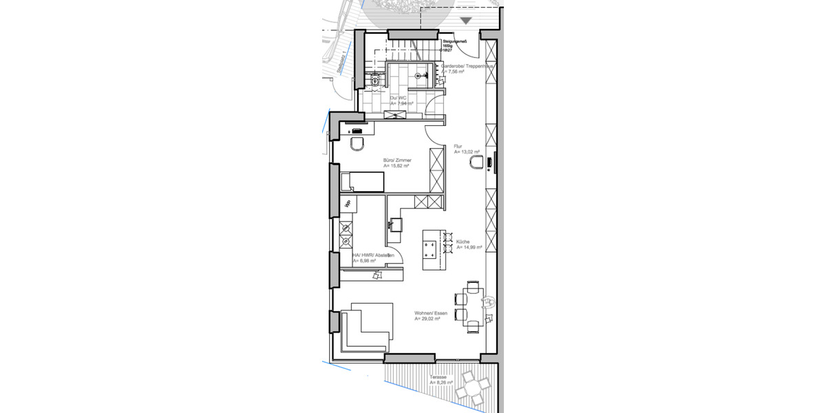Doppelhaushälfte Steyerberg - 4 Zimmer, 147 m&sup2;, 1.500&euro; | Angebot:25088908