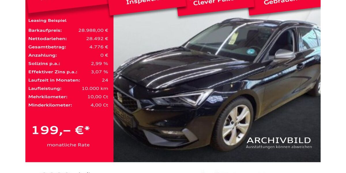 Seat Leon 18.592 km 28.988 &euro; Leverkusen 51373