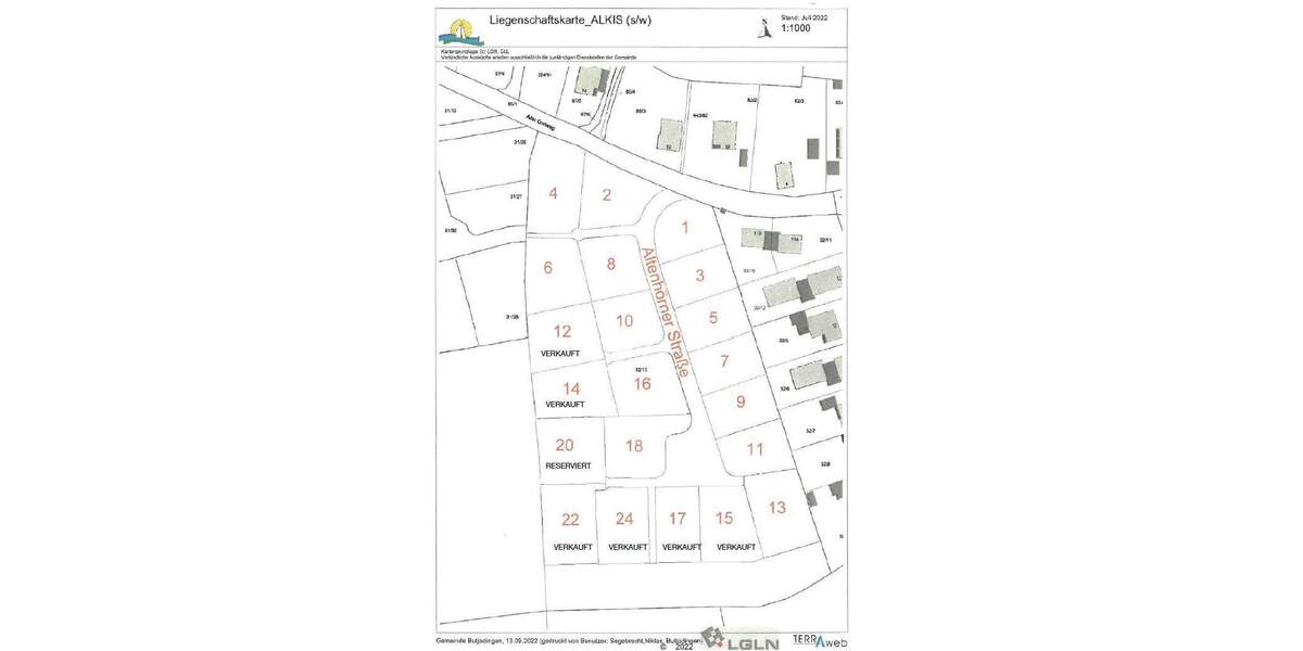 Grundstück Butjadingen / Eckwarden Eckwarden - 88.330&euro; | Angebot:25740844