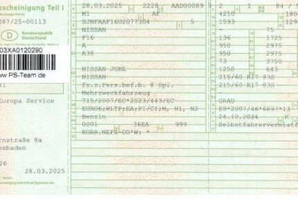 Nissan Juke 15.580 km 20.990 &euro; Bergen auf Rügen 18528