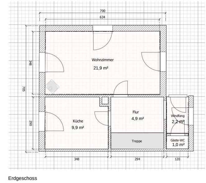 Doppelhaushälfte Ottendorf-Okrilla Okrilla - 3 Zimmer, 84 m&sup2;, 350.000&euro; | Angebot:26858169
