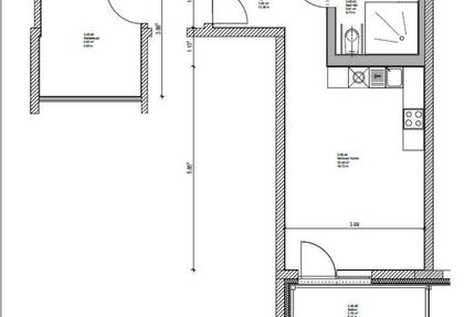 Wohnung Ilmenau - 2 Zimmer, 57 m&sup2;, 337&euro; | Angebot:23456822