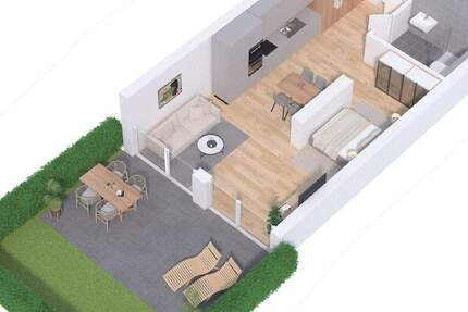 Gartenstudio im Raunergebiet - Ihr neues Zuhause mit Wohlfühlgarantie 1 zimmer