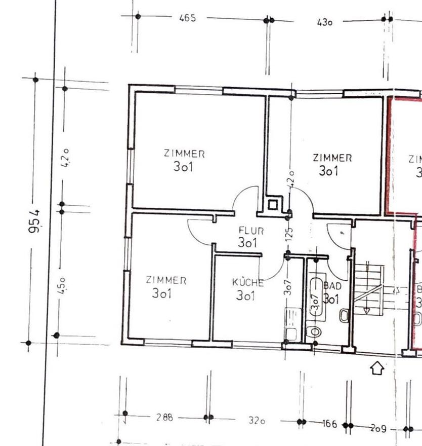 Helle neu renovierte 3 Zimmer Wohnung Villingen-Schwenningen