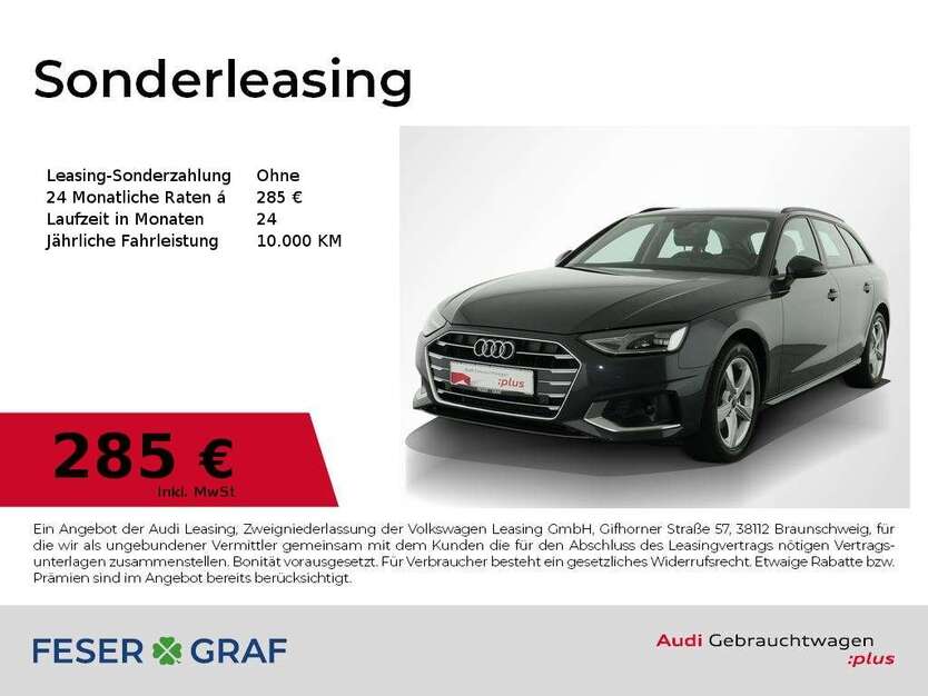 Audi A4 20.465 km 31.910 € Nürnberg 90411