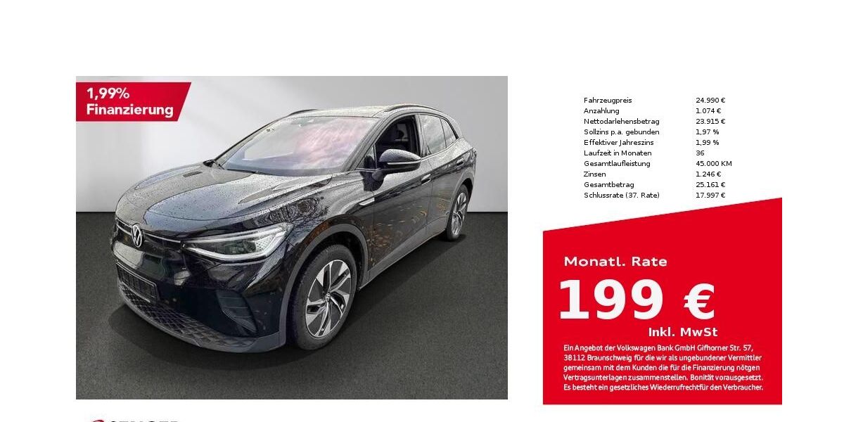 VW ID.4 33.050 km 24.990 &euro; Bad Oldesloe 23843