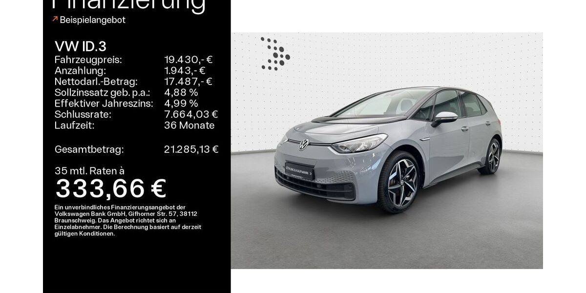 VW ID.3 59.067 km 16.980 &euro; Hofheim 65719