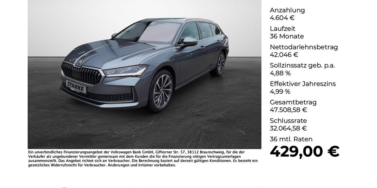 Skoda Superb 3.941 km 46.650 &euro; Osnabrück 49084