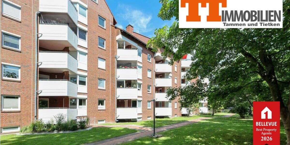 Etagenwohnung Wilhelmshaven - 3 Zimmer, 90 m&sup2;, 199.000&euro; | Angebot:27021105