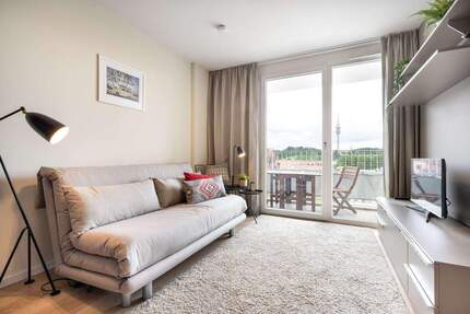 Ready to live! Voll möbliertes Luxus-Apartment in Schwabing 1 zimmer