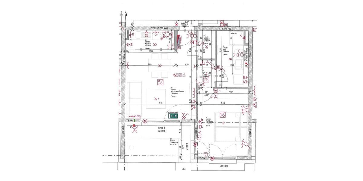 Erdgeschoßwohnung Waldbronn - 2.5 Zimmer, 50 m&sup2;, 295.000&euro; | Angebot:26987242