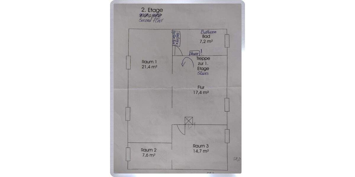 Reihenmittelhaus Mittweida - 5 Zimmer, 150 m&sup2;, 1.100&euro; | Angebot:23462441