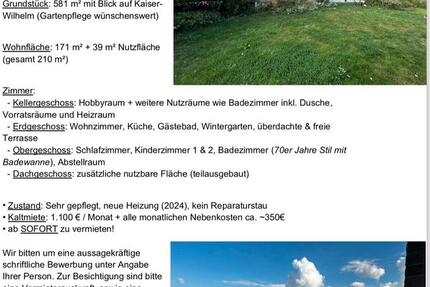 Doppelhaushälfte 170m2 - 10 Minuten Gehweg KlinikumPorta Markt 4 zimmer