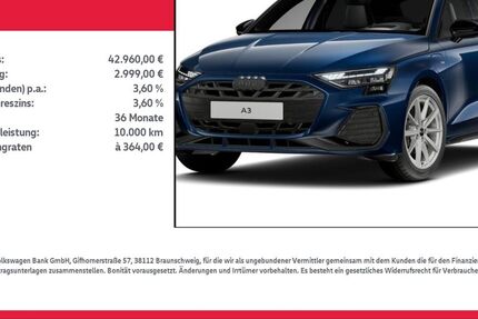 Audi A3 6.597 km 42.960 &euro; Nordhausen 99734