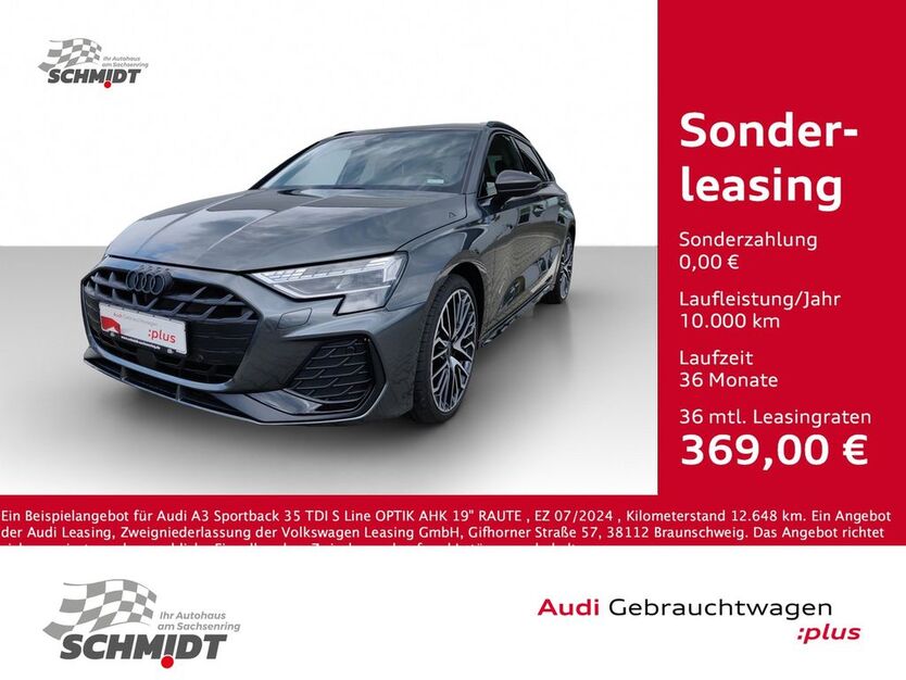 Audi A3 12.648 km 40.975 € Bernsdorf 09337
