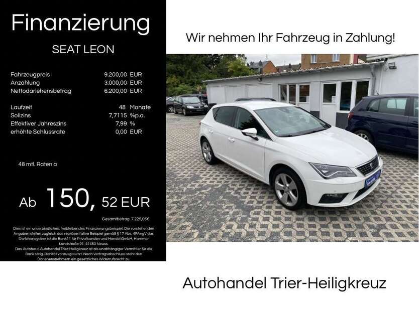 Seat Leon 180.110 km 9.200 € Trier 54295
