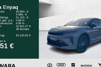 Skoda Enyaq 6.503 km 56.880 &euro; Gersthofen 86368