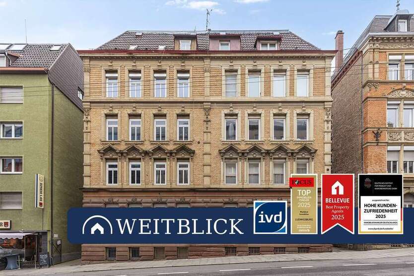 Wohnung zum Mieten in Stuttgart Stuttgart-West 1.490 € 98 m²