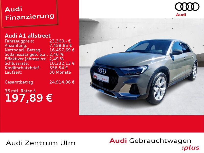 Audi A1 6.439 km 23.360 € Ulm 89073