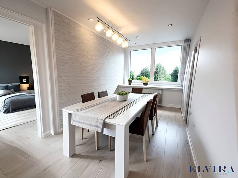 ELVIRA - Moosach am OEZ! Schön geschnittene 3-Zimmer-Wohnung mit 2 Balkonen