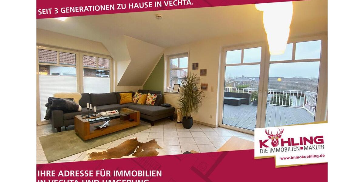 Gepflegte Maisonette Wohnung im Herzen von Dinklage! (WHG 3) 3 zimmer