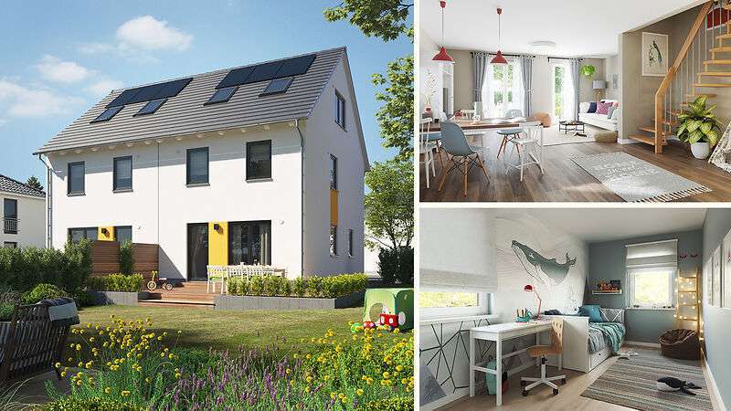 Einfamilienhaus Naunhof - 5 Zimmer, 123 m&sup2;, 1.900&euro; | Angebot:25590382