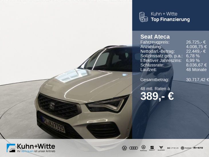 Seat Ateca 80.172 km 26.725 € Wedel 22880