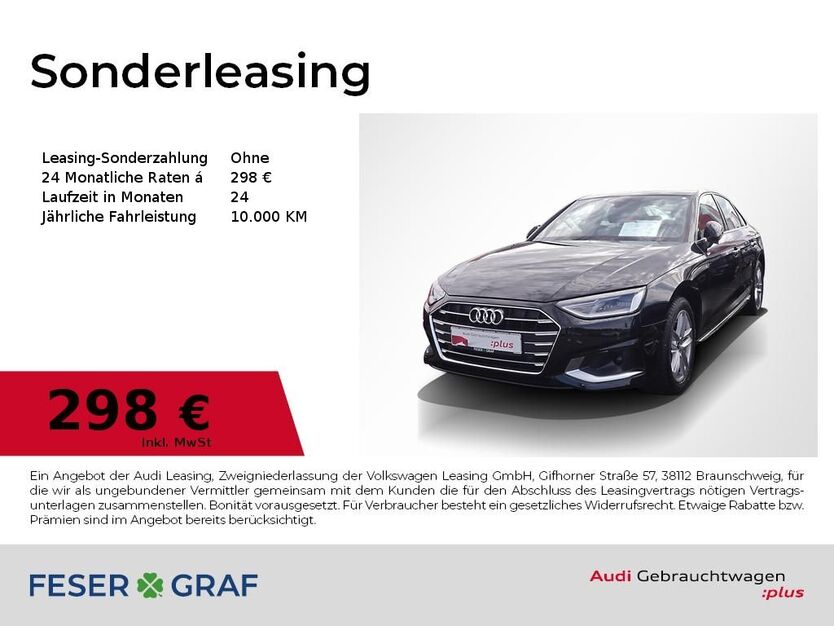 Audi A4 36.194 km 33.440 € Lauf an der Pegnitz 91207