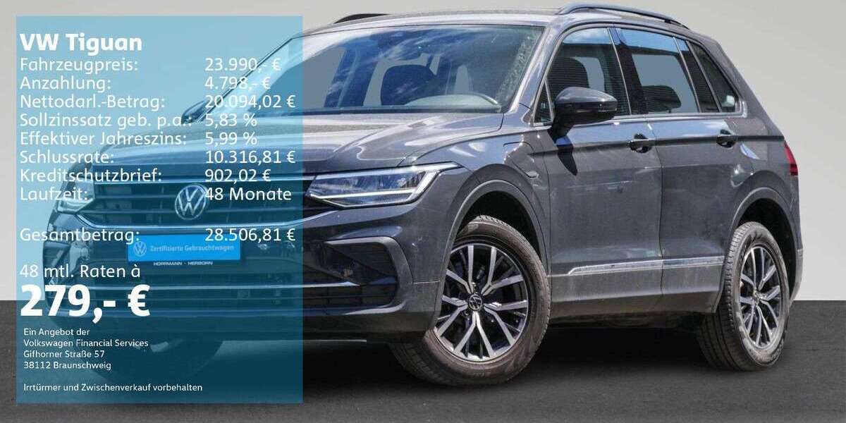 VW Tiguan 52.363 km 23.990 &euro; Herborn 35745
