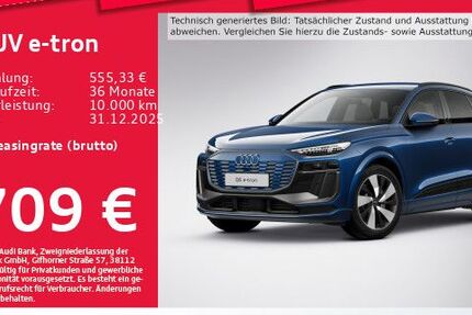 Audi Q6 e-tron 7.498 km 63.283 &euro; Eching 85386