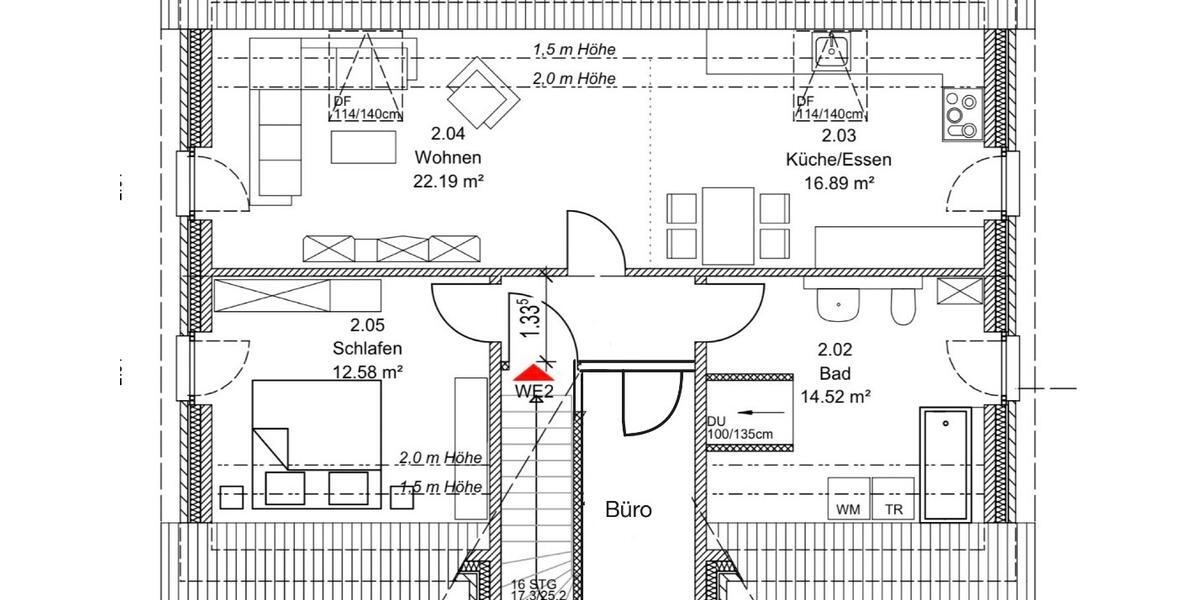 3-Zimmer Wohnung in Mildstedt 3 zimmer