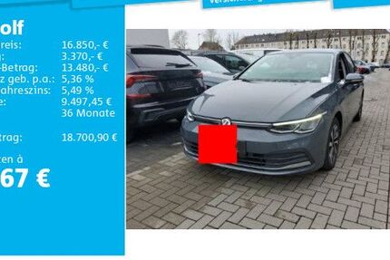 VW Golf 82.739 km 16.850 &euro; Frankfurt 60326