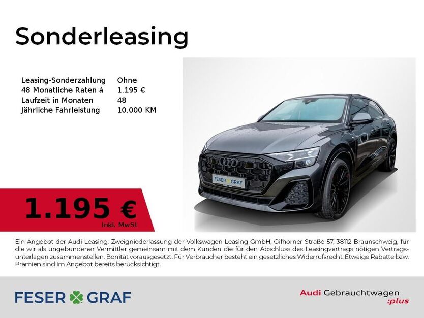 Audi Q8 4.900 km 104.990 € Magdeburg 39126