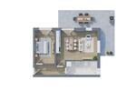 Etagenwohnung Scharbeutz - 3 Zimmer, 74 m&sup2;, 1.450&euro; | Angebot:26383139