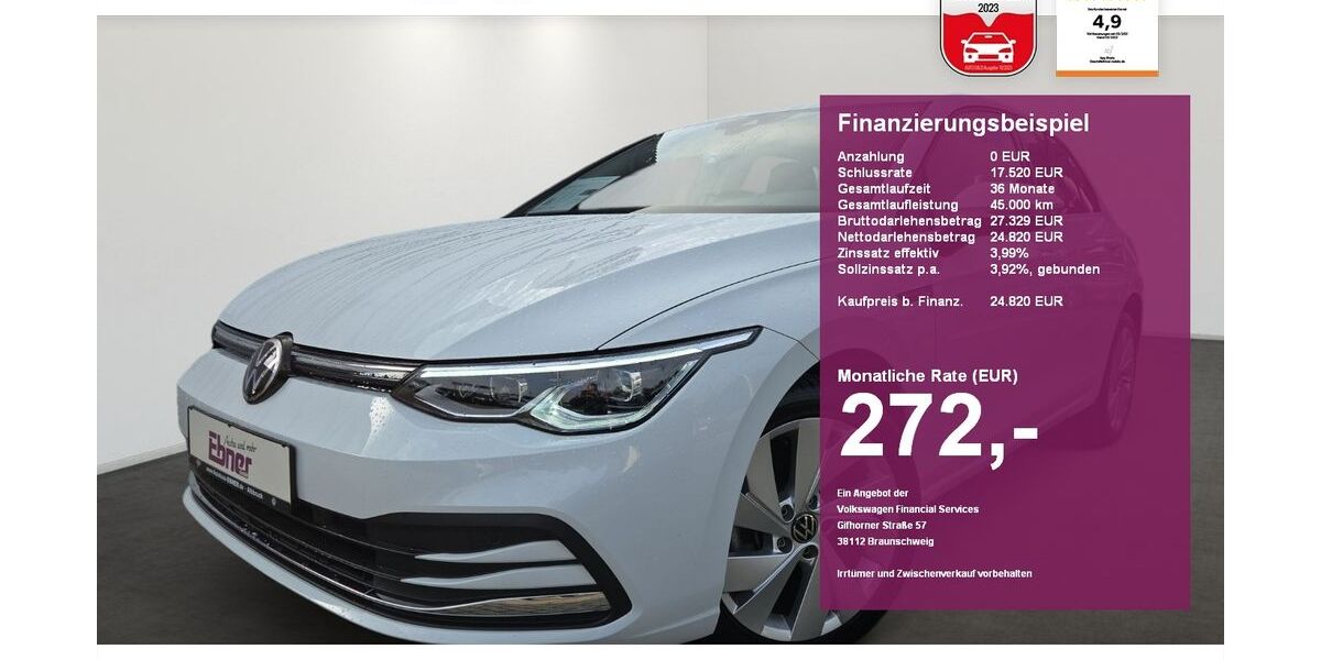 VW Golf 21.900 km 24.620 &euro; Albbruck 79774