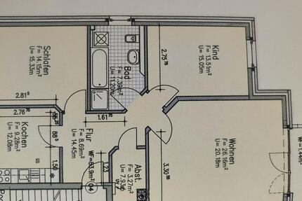 Wohnung Peine - 3 Zimmer, 84 m&sup2;, 714&euro; | Angebot:26412401